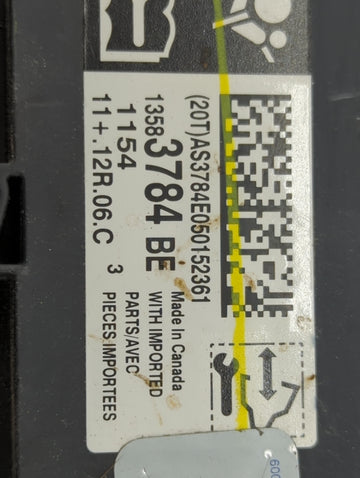 Chevrolet Captiva Srs Safety Restraint System Module 13583784|22657104
