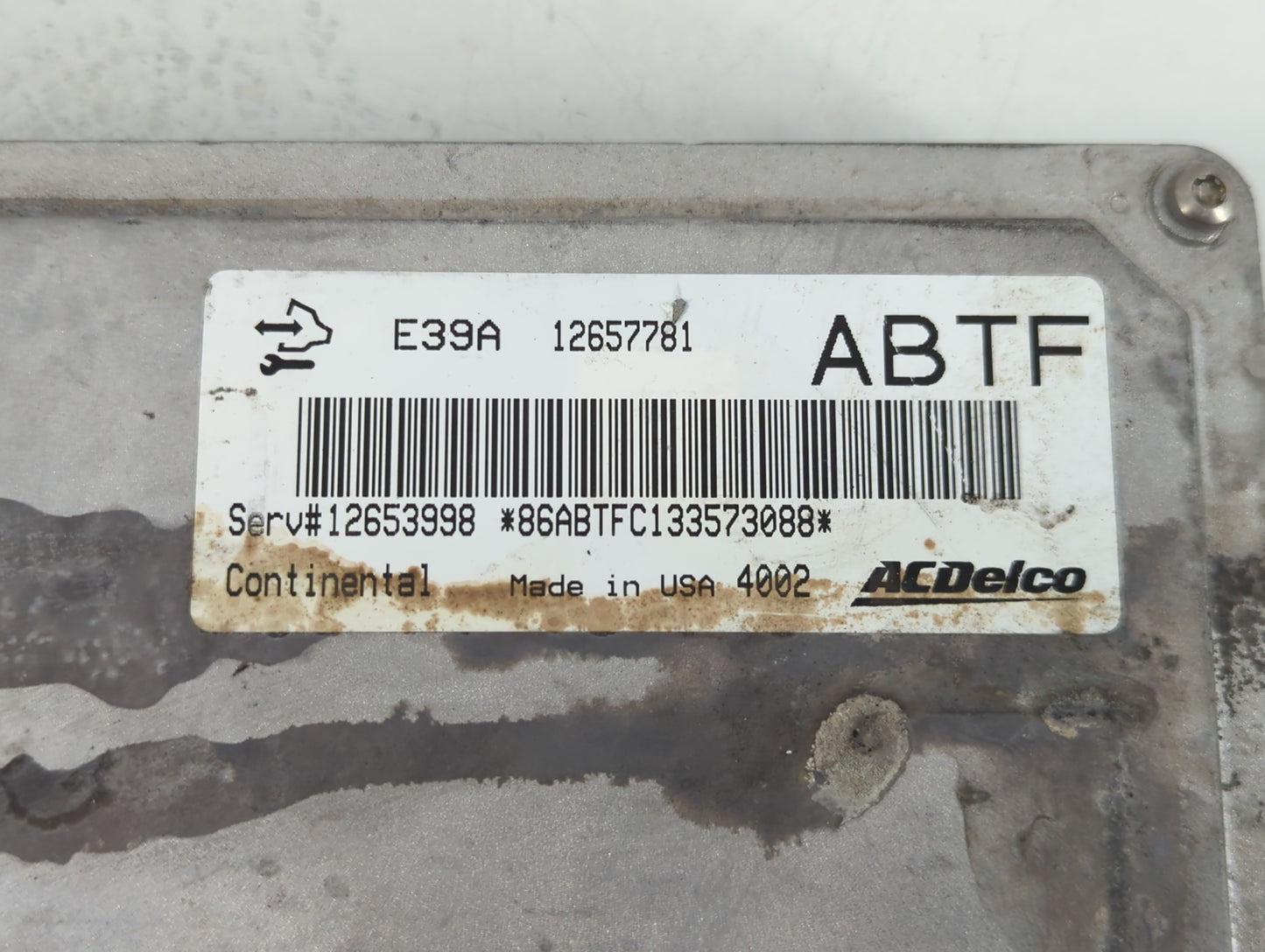 2013-2015 Chevrolet Captiva Sport PCM Engine Control Computer ECU ECM PCU OEM P/N:ABTF 12657781 Fits Fits 2013 2014 2015 201