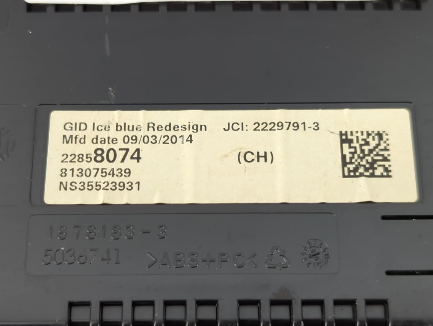 2011-2016 Chevrolet Cruze Information Display Screen - Oemusedautoparts1.com