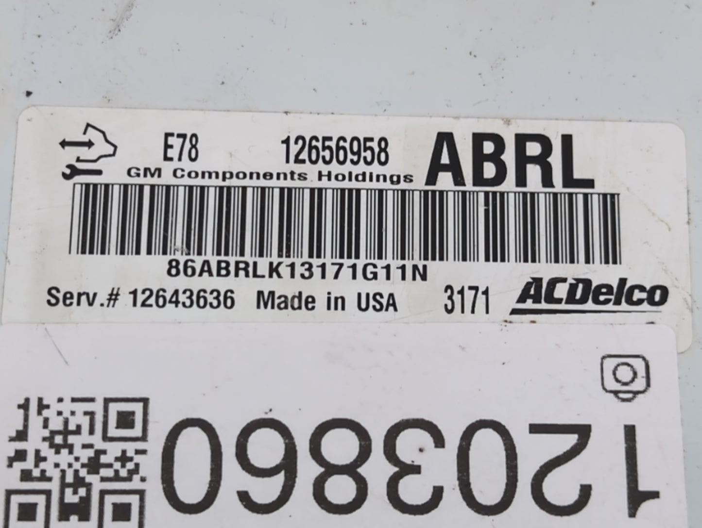 2012-2016 Chevrolet Cruze PCM Engine Control Computer ECU ECM PCU OEM P/N:12656958 Fits Fits 2011 2012 2013 2014 2015 2016 O