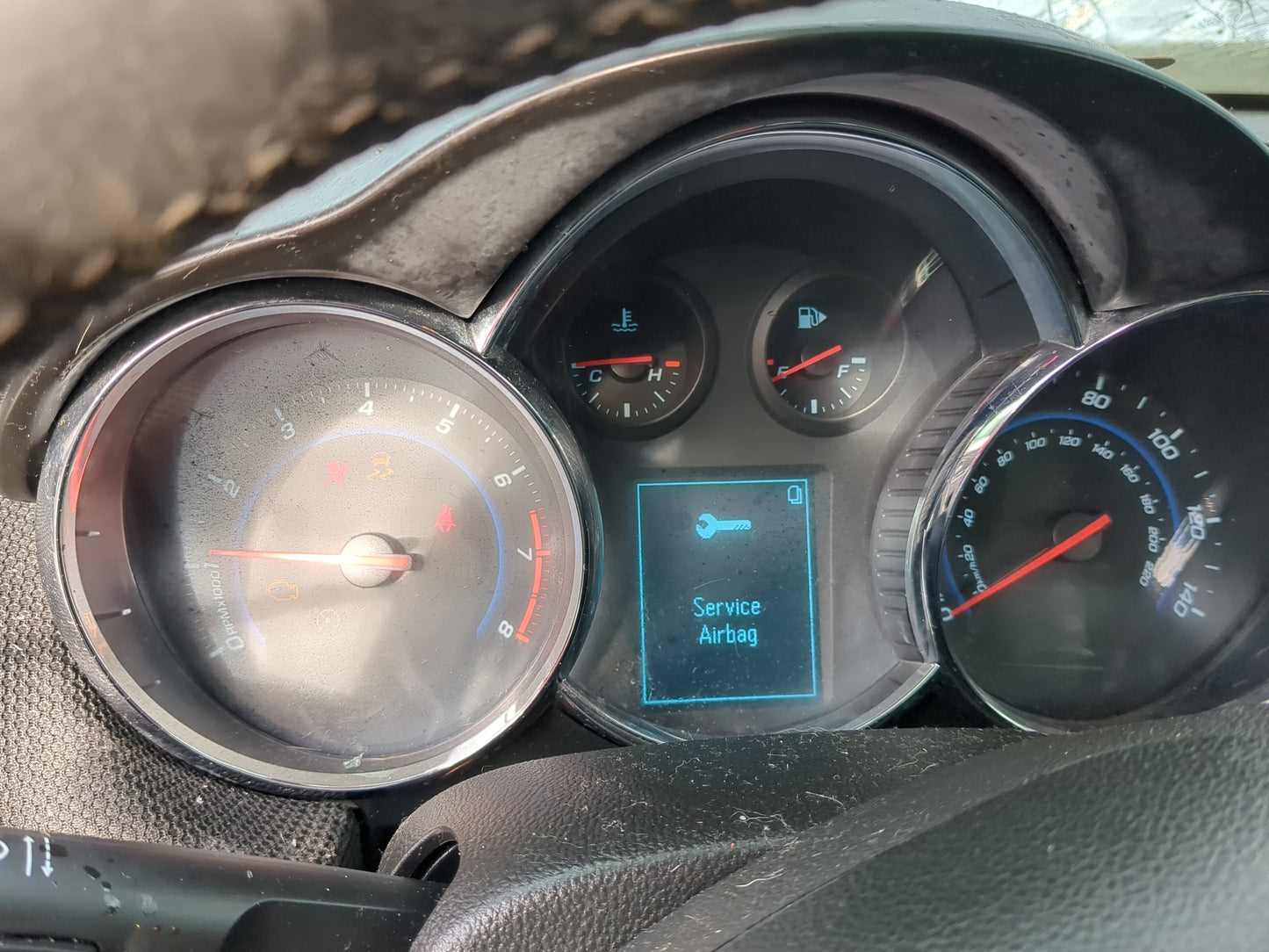 2013-2014 Chevrolet Cruze Instrument Cluster Speedometer Gauges Fits Fits 2013 2014 OEM Used Auto Parts - Oemusedautoparts1.