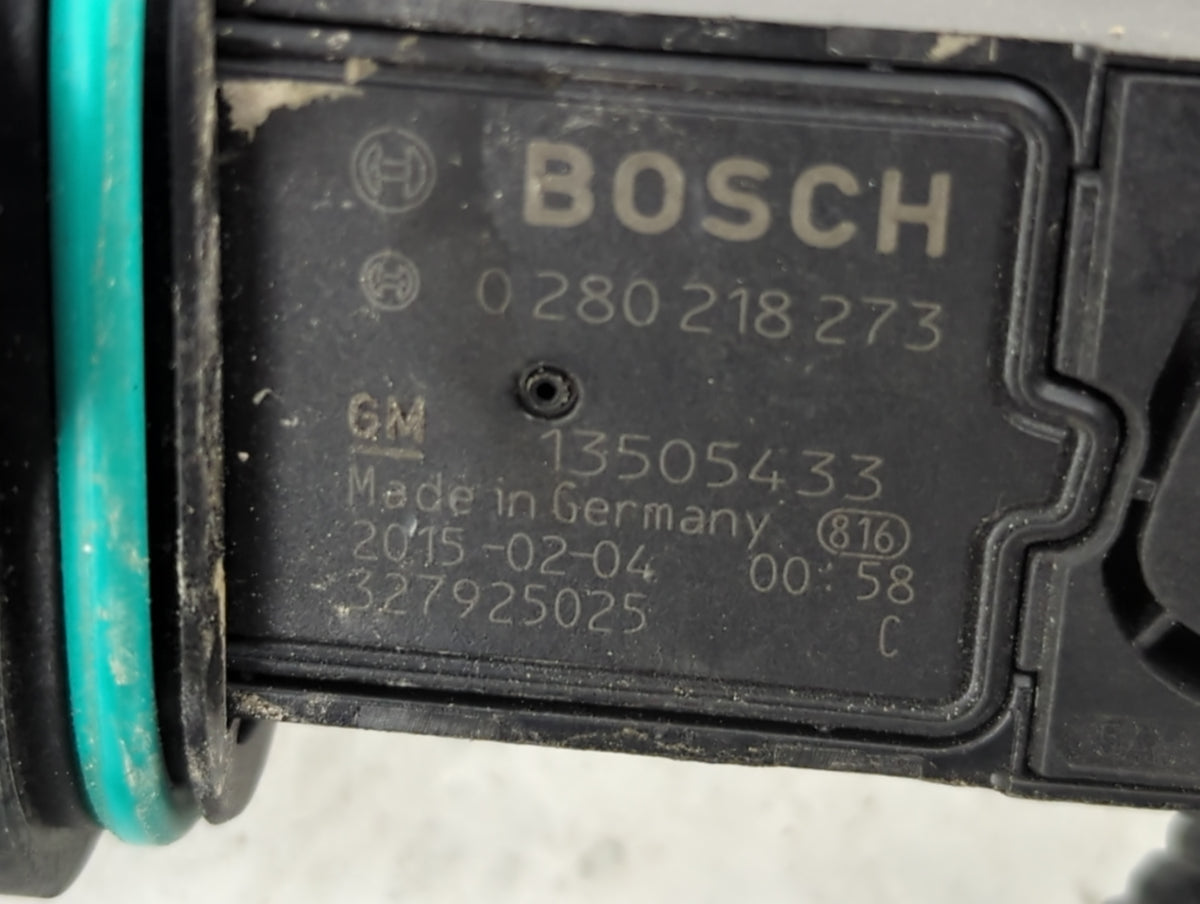 2014-2015 Chevrolet Cruze Mass Air Flow Meter Maf Sensor - Oemusedautoparts1.com