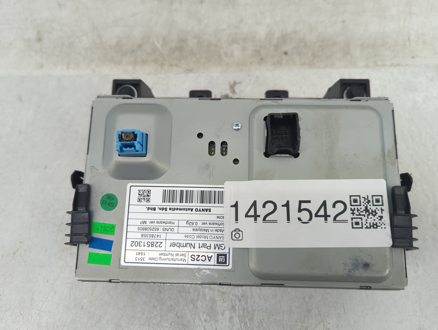 2012-2016 Chevrolet Cruze Information Display Screen - Oemusedautoparts1.com