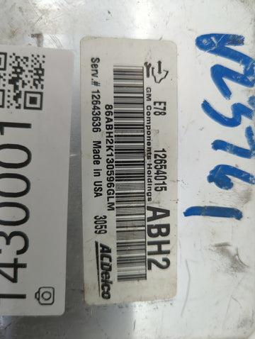 2012-2016 Chevrolet Cruze PCM Engine Control Computer ECU ECM PCU OEM P/N:12654015 12643636 Fits OEM Used Auto Parts