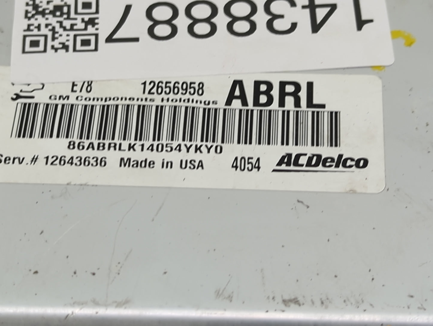 2012-2016 Chevrolet Cruze PCM Engine Control Computer ECU ECM PCU OEM P/N:12656958 12643636 Fits OEM Used Auto Parts - Oemus