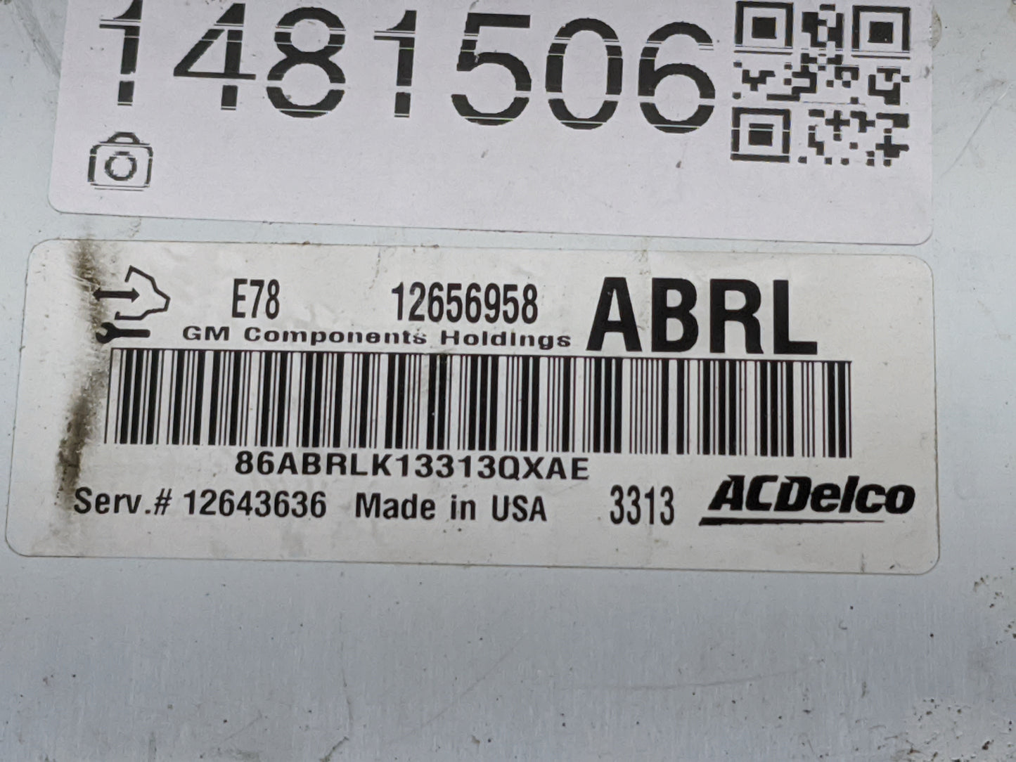 2012-2016 Chevrolet Cruze PCM Engine Control Computer ECU ECM PCU OEM P/N:12656958 12643636 Fits OEM Used Auto Parts - Oemus