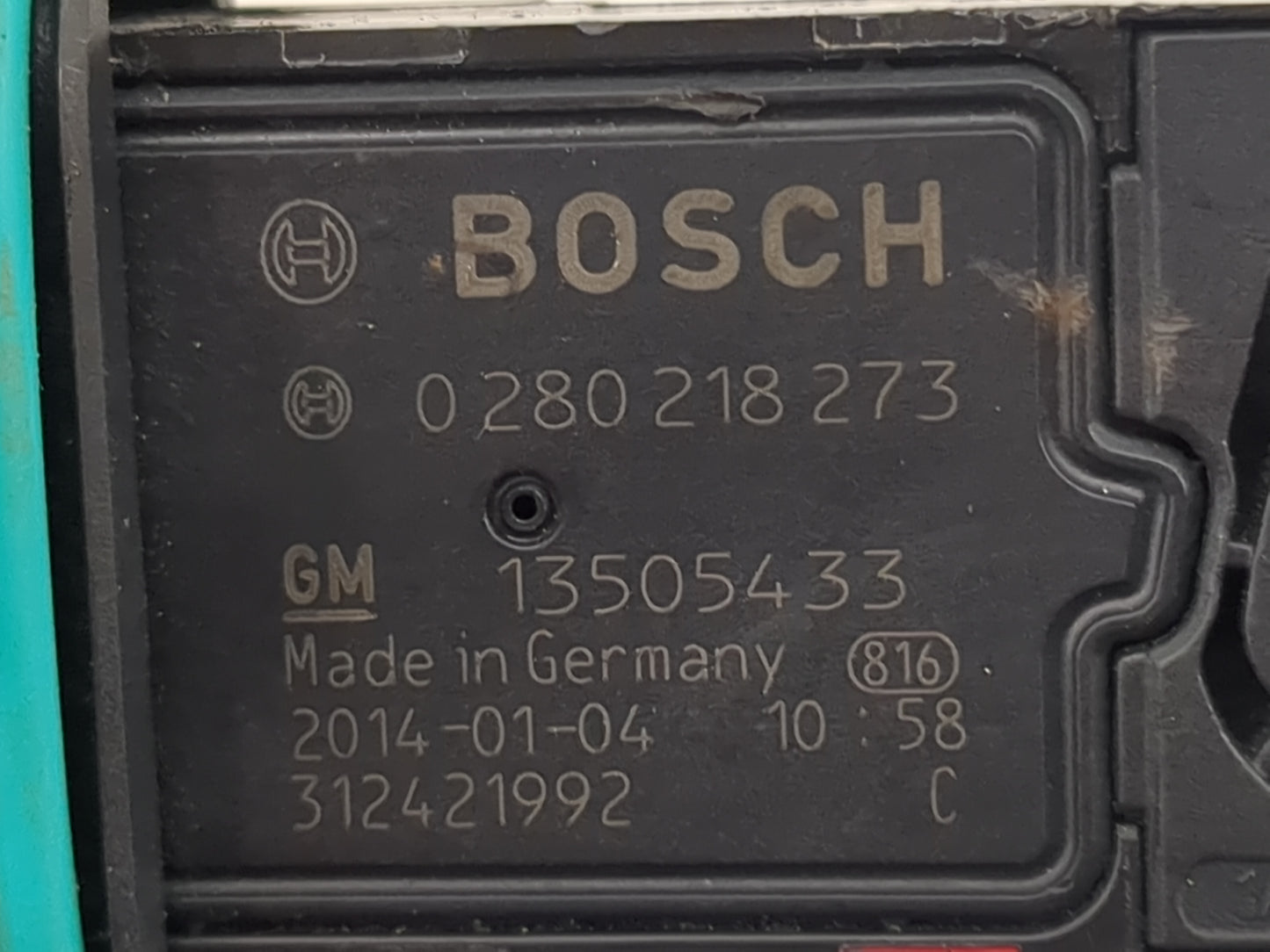 2012-2019 Chevrolet Cruze Mass Air Flow Meter Maf 1486170 - Oemusedautoparts1.com
