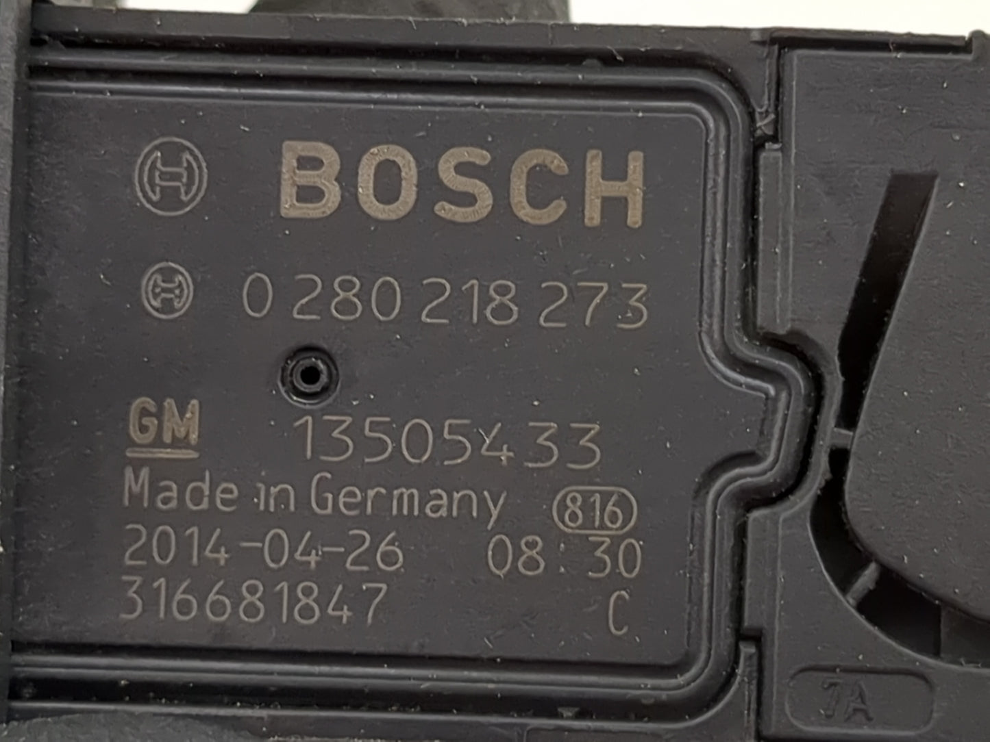 2012-2019 Chevrolet Cruze Mass Air Flow Meter Maf 1486630 - Oemusedautoparts1.com