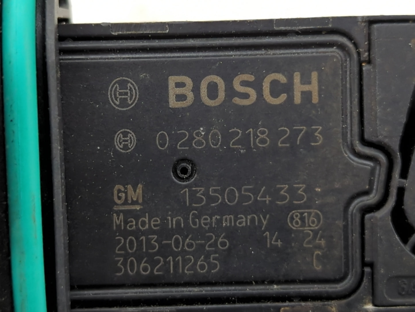 2012-2019 Chevrolet Cruze Mass Air Flow Meter Maf 1487869 - Oemusedautoparts1.com