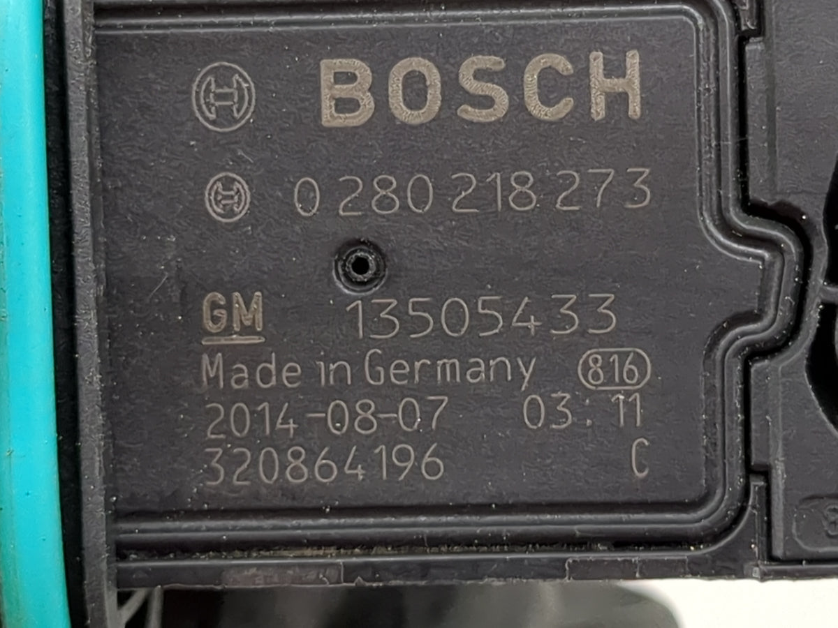 2012-2019 Chevrolet Cruze Mass Air Flow Meter Maf Sensor 1499953 - Oemusedautoparts1.com