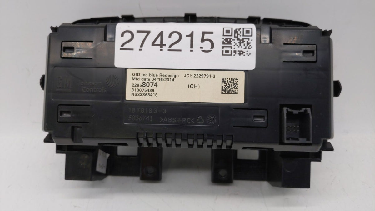 2011-2016 Chevrolet Cruze Information Radio Display Screen - Oemusedautoparts1.com