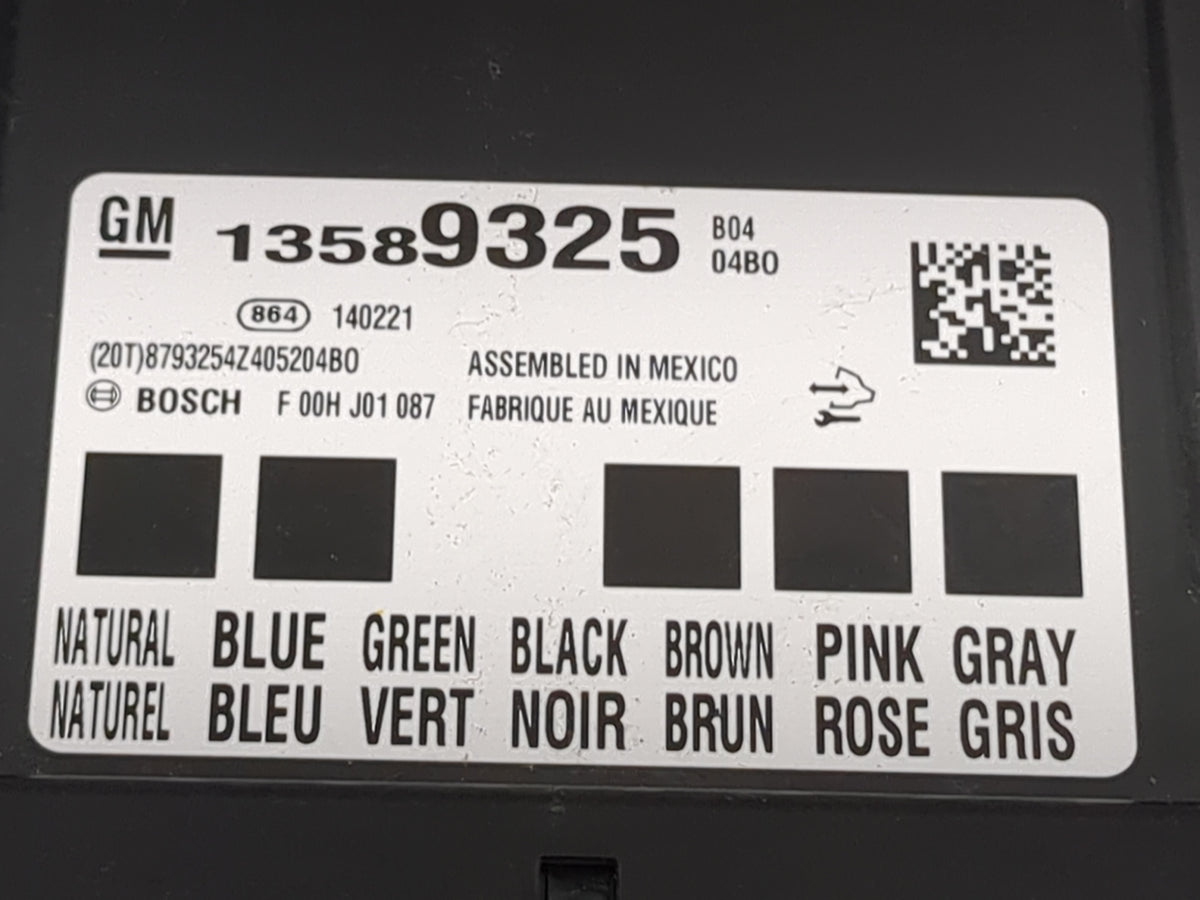 2013-2016 Chevrolet Cruze Body Control Module Bcm Inner Cabin Fuse Box 5030391 - Oemusedautoparts1.com