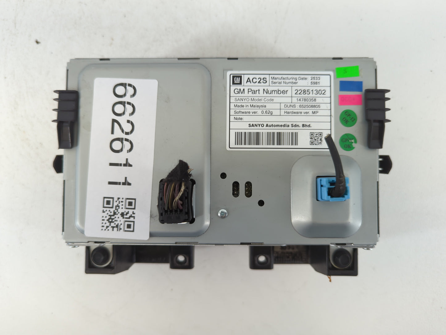 2012-2016 Chevrolet Cruze Am Fm Cd Player Radio Receiver - Oemusedautoparts1.com