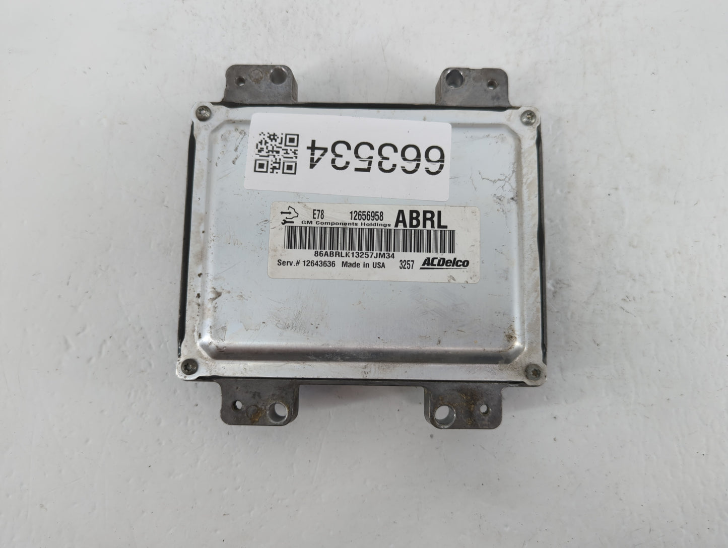 2012-2016 Chevrolet Cruze PCM Engine Control Computer ECU ECM PCU OEM P/N:12656958 12643636 Fits OEM Used Auto Parts - Oemus
