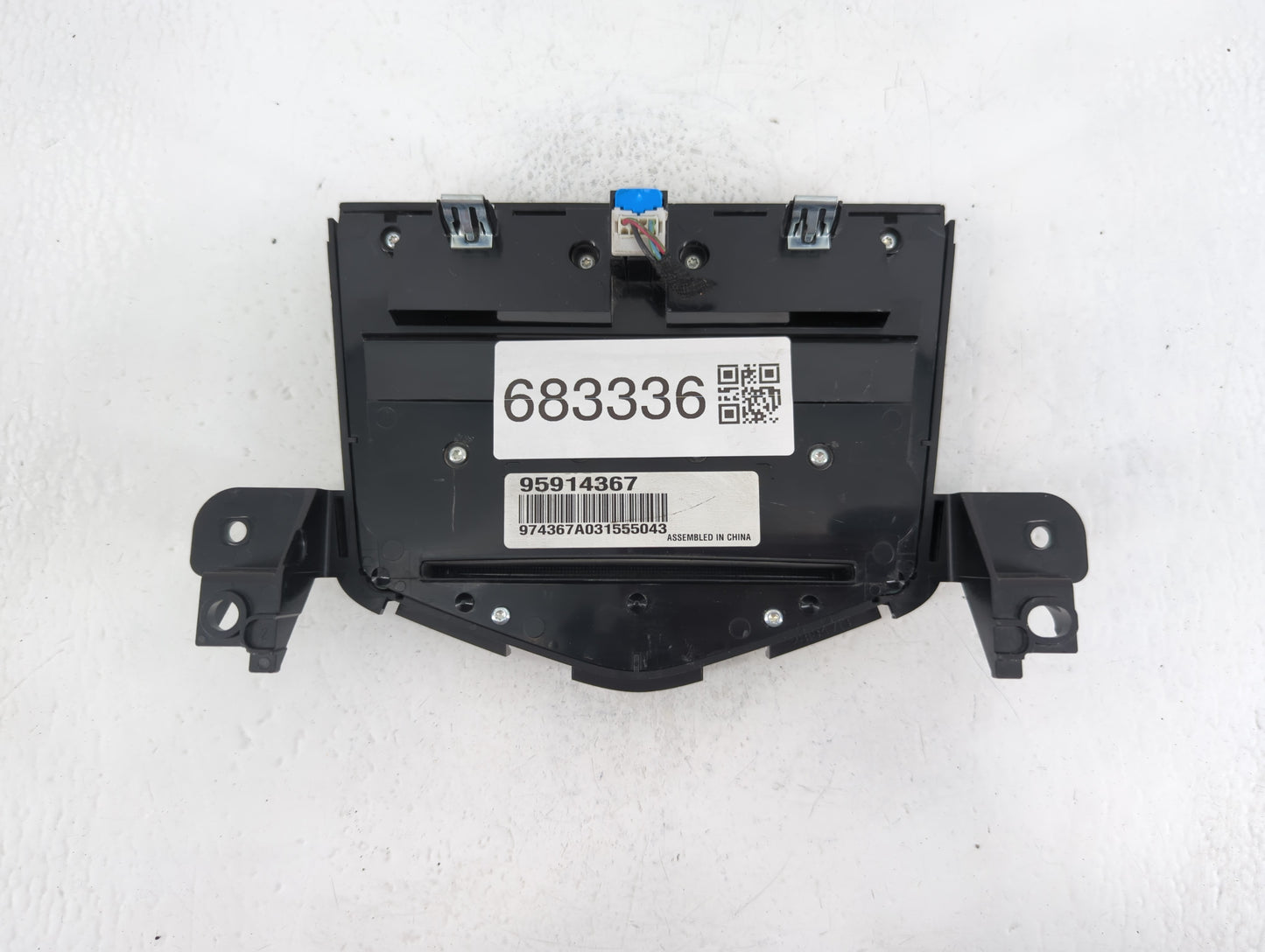 2011-2016 Chevrolet Cruze Radio AM FM Cd Player Receiver Replacement P/N:95914367 Fits Fits 2011 2012 2013 2014 2015 2016 OE