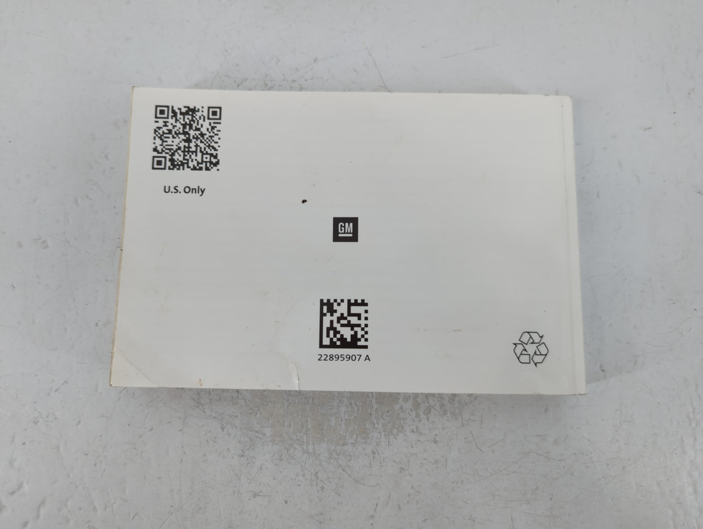 2014 Chevrolet Cruze Owners Manual Book Guide P/N:22895907 A OEM Used Auto Parts - Oemusedautoparts1.com