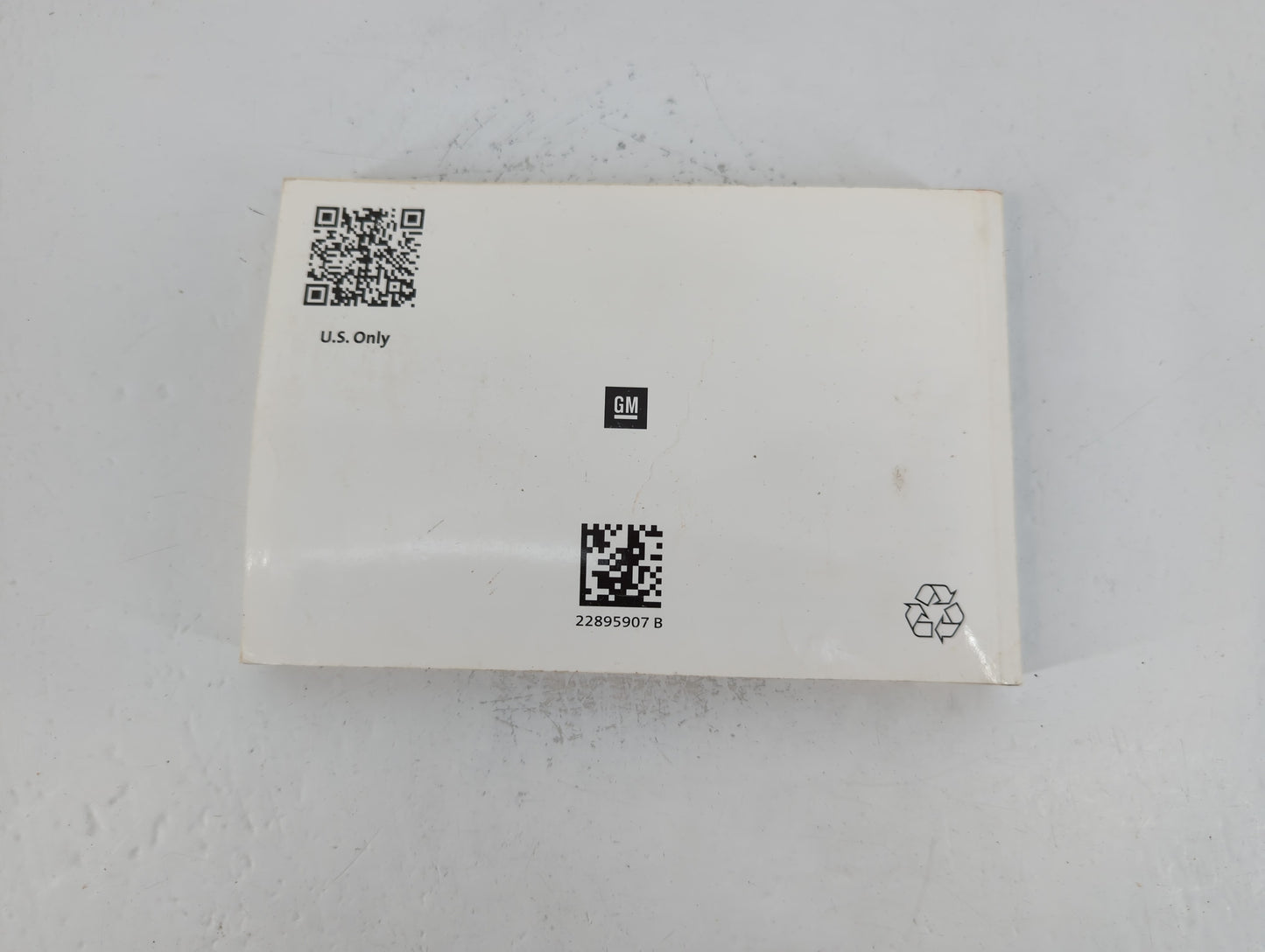 2014 Chevrolet Cruze Owners Manual Book Guide P/N:22895907 B OEM Used Auto Parts - Oemusedautoparts1.com