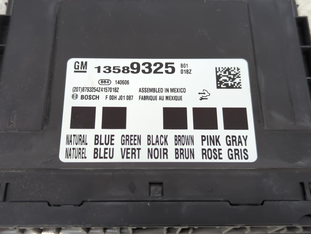 2013-2016 Chevrolet Cruze Body Control Module Bcm 856756 - Oemusedautoparts1.com