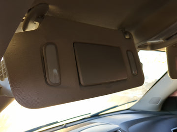 2010-2017 Chevrolet Equinox Sun Visor Shade Replacement Driver Left Mirror Fits Fits 2010 2011 2012 2013 2014 2015 2016 2017 OEM Used Auto Parts
