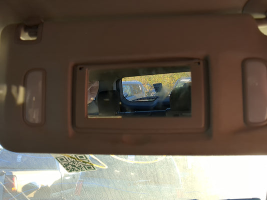 2010-2017 Chevrolet Equinox Sun Visor Shade Replacement Passenger Right Mirror Fits Fits 2010 2011 2012 2013 2014 2015 2016 2017 OEM Used Auto Parts