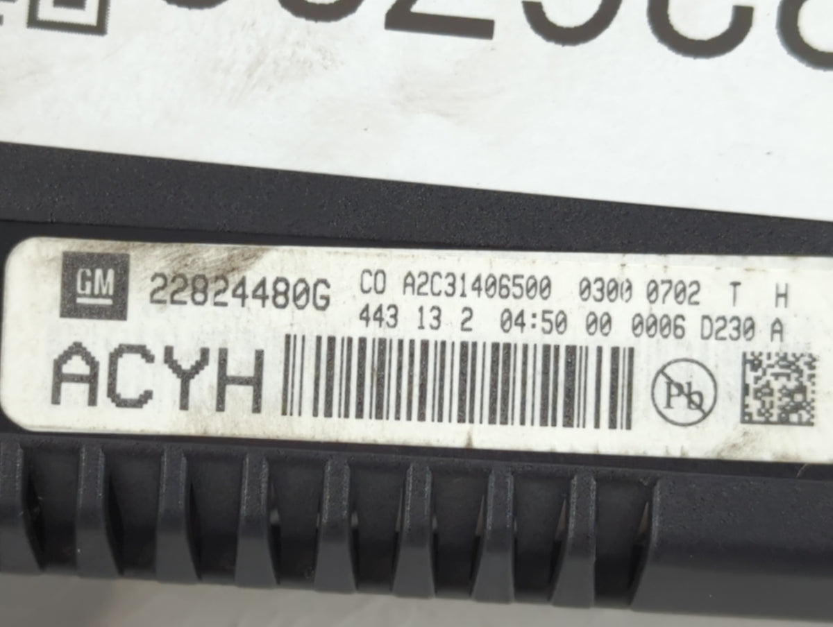 2010-2015 Chevrolet Equinox Information Radio Display Screen 1226733 - Oemusedautoparts1.com
