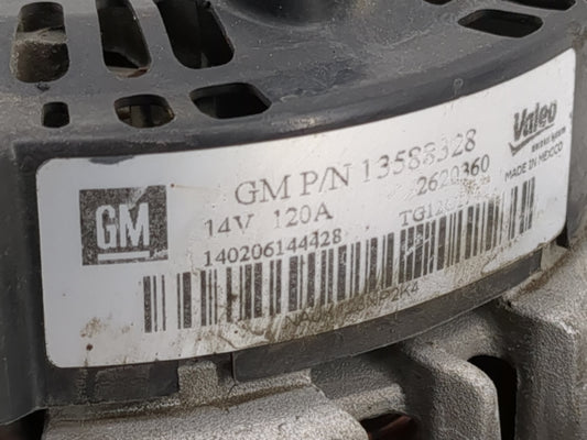 2010-2017 Chevrolet Equinox Alternator Replacement Generator Charging Assembly Engine OEM P/N:13588328 Fits OEM Used Auto Parts