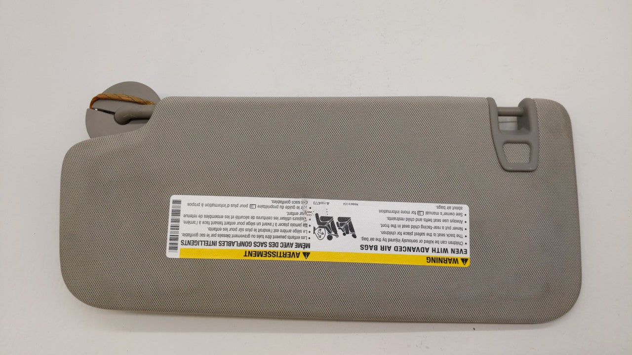 2010-2017 Chevrolet Equinox Sun Visor Shade Replacement Passenger Right Mirror Fits Fits 2010 2011 2012 2013 2014 2015 2016