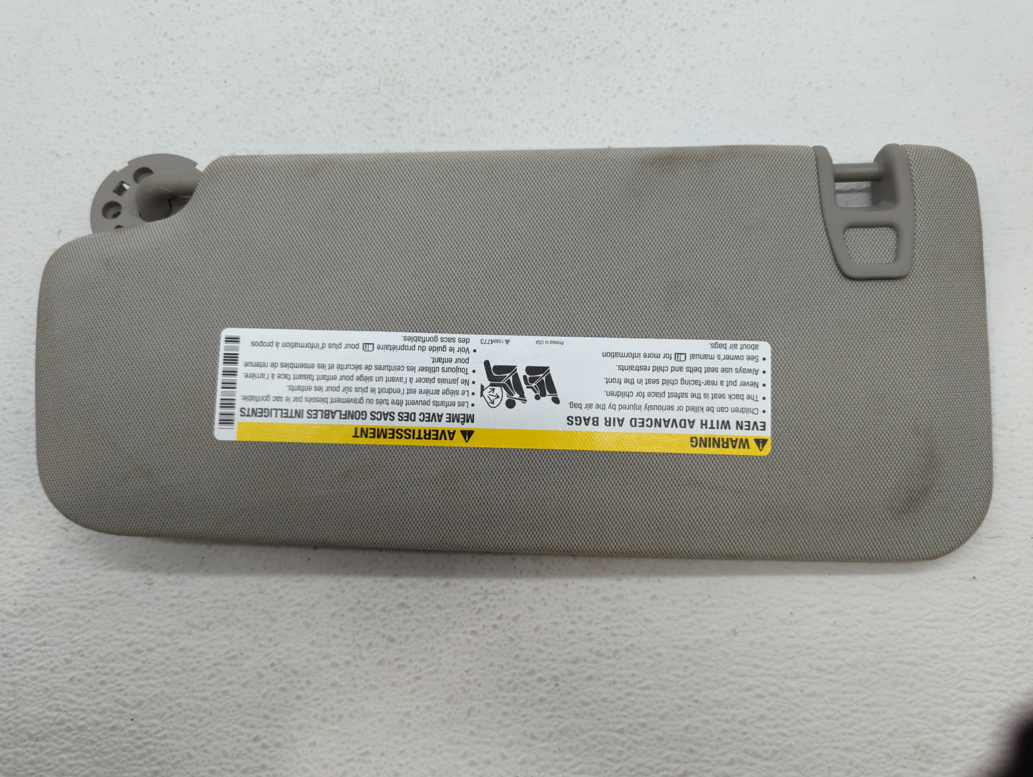 2010-2017 Chevrolet Equinox Sun Visor Shade Replacement Passenger Right Mirror Fits Fits 2010 2011 2012 2013 2014 2015 2016