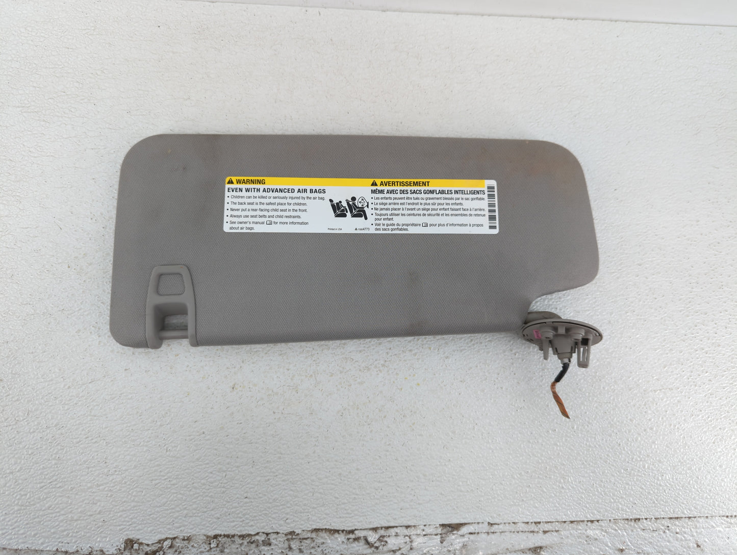 2010-2017 Chevrolet Equinox Sun Visor Shade Replacement Passenger Right Mirror Fits Fits 2010 2011 2012 2013 2014 2015 2016