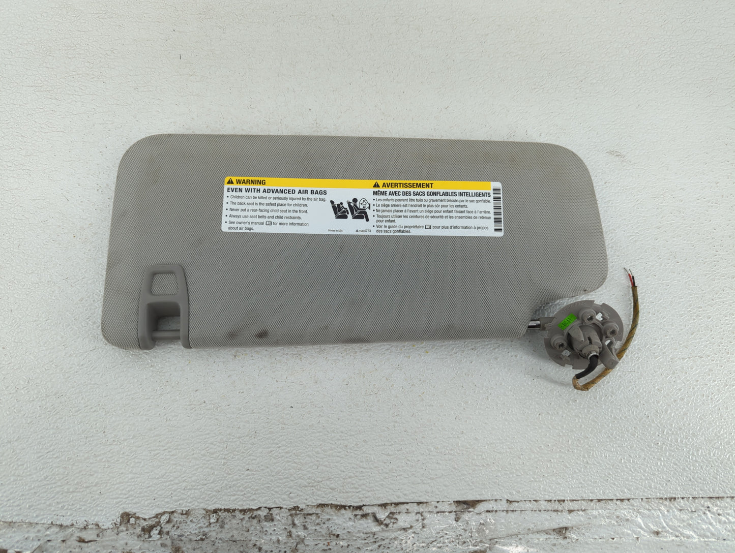 2010-2017 Chevrolet Equinox Sun Visor Shade Replacement Passenger Right Mirror Fits Fits 2010 2011 2012 2013 2014 2015 2016