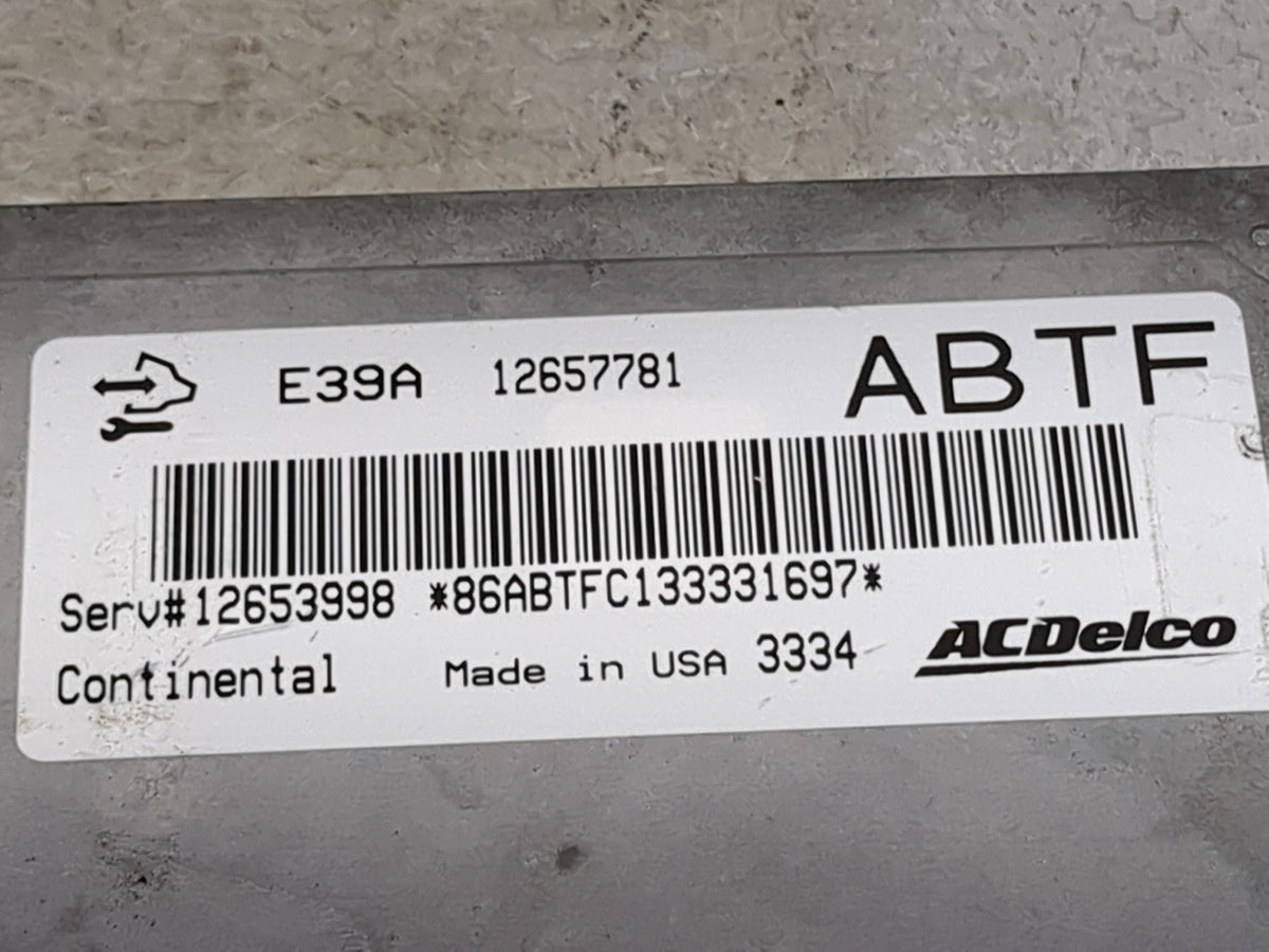 2013-2016 Chevrolet Equinox PCM Engine Control Computer ECU ECM PCU OEM P/N:12657781 12653998 Fits Fits 2013 2014 2015 2016