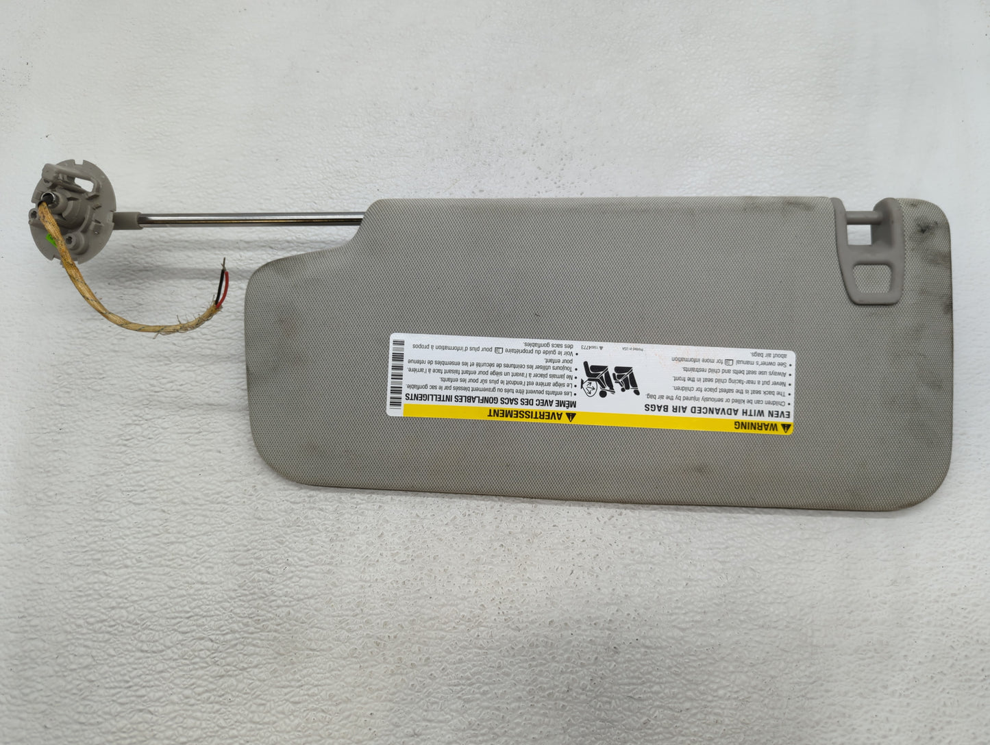 2010-2017 Chevrolet Equinox Sun Visor Shade Replacement Passenger Right Mirror Fits Fits 2010 2011 2012 2013 2014 2015 2016