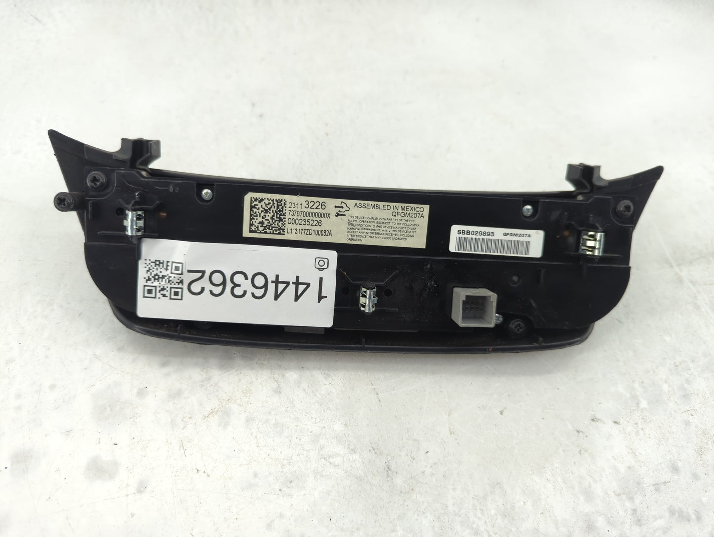 2014-2020 Chevrolet Impala Climate Control Module Temperature AC/Heater Replacement P/N:23113226 7379700000000X Fits OEM Use