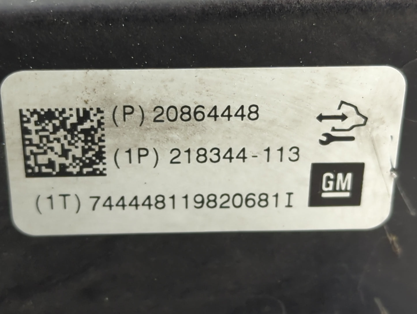 2014 Chevrolet Impala Limited ABS Pump Control Module Replacement P/N:20864448 Fits Fits 2012 2013 2015 2016 OEM Used Auto P
