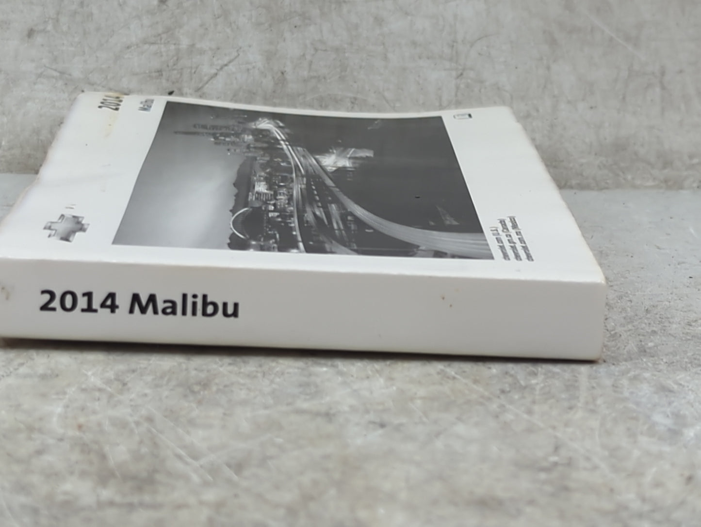 2014 Chevrolet Malibu Owners Manual Book Guide OEM Used Auto Parts - Oemusedautoparts1.com