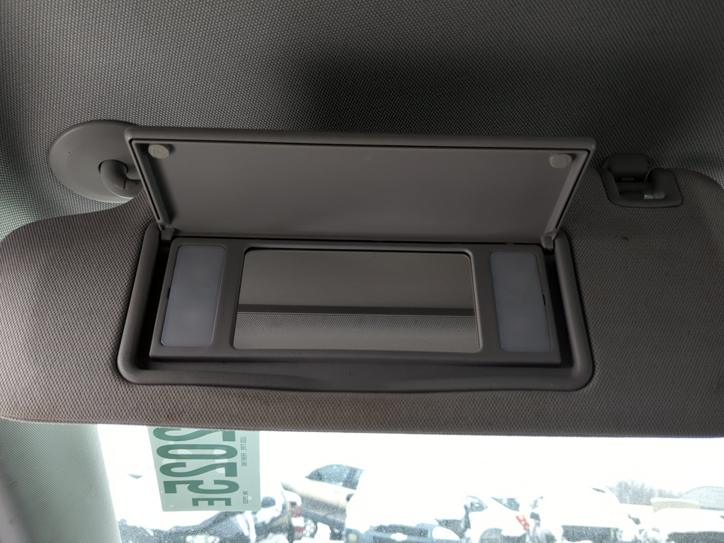 2013-2016 Chevrolet Malibu Sun Visor Shade Replacement Driver Left Mirror Fits Fits 2013 2014 2015 2016 OEM Used Auto Parts