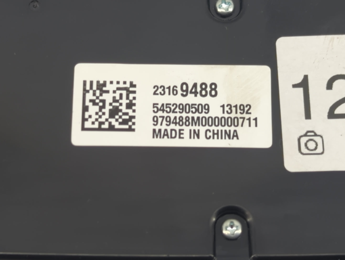 2014-2014 Chevrolet Malibu Radio Control Panel - Oemusedautoparts1.com