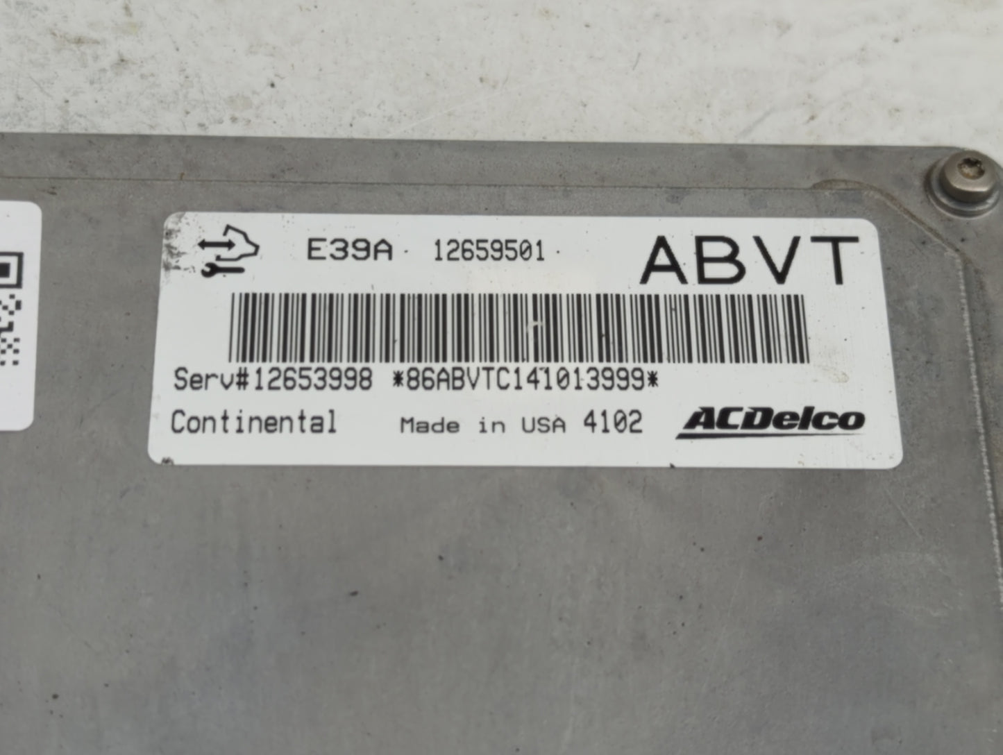 2013-2016 Chevrolet Malibu PCM Engine Control Computer ECU ECM PCU OEM P/N:12659501 Fits Fits 2013 2014 2015 2016 OEM Used A
