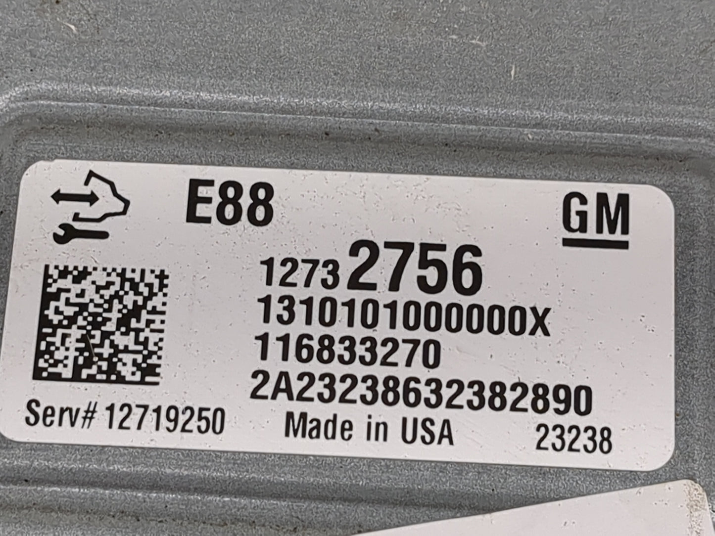 2013-2016 Chevrolet Malibu PCM Engine Control Computer ECU ECM PCU OEM P/N:12732756 12719250 Fits Fits 2013 2014 2015 2016 O