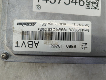 2013-2016 Chevrolet Malibu PCM Engine Control Computer ECU ECM PCU OEM P/N:12653998 12659501, E89A Fits Fits 2013 2014 2015 2016 OEM Used Auto Parts