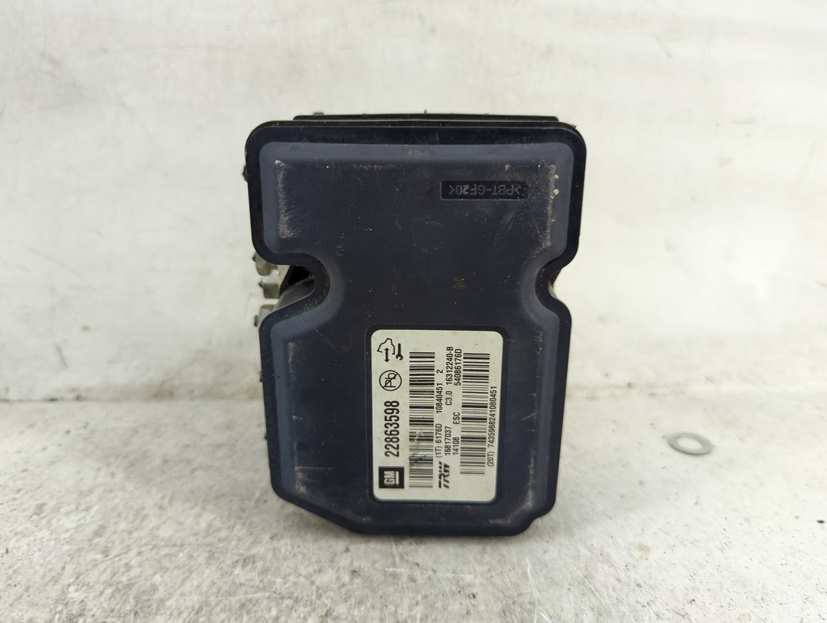 2013-2016 Chevrolet Malibu Anti-Lock Brake ABS Pump Module Actuator OEM P/N:22863598 10840051 Fits Fits 2012 2013 2014 2015