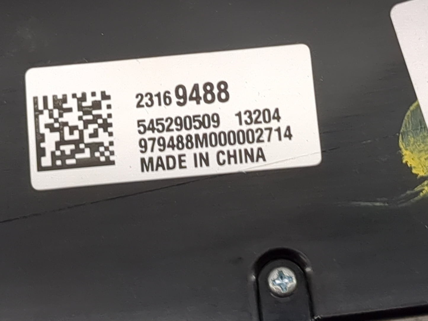 2014-2016 Chevrolet Malibu Radio Control Panel 1492550 - Oemusedautoparts1.com