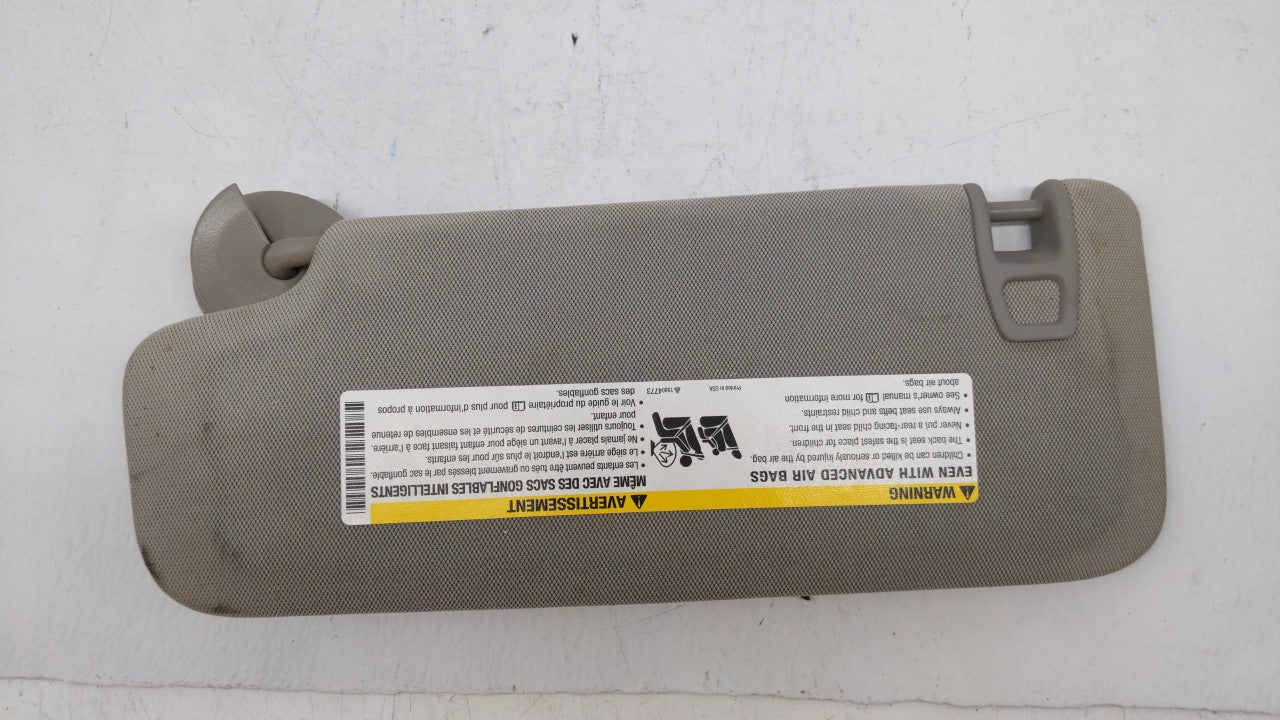2013-2016 Chevrolet Malibu Sun Visor Shade Replacement Passenger Right Mirror Fits Fits 2013 2014 2015 2016 OEM Used Auto Pa