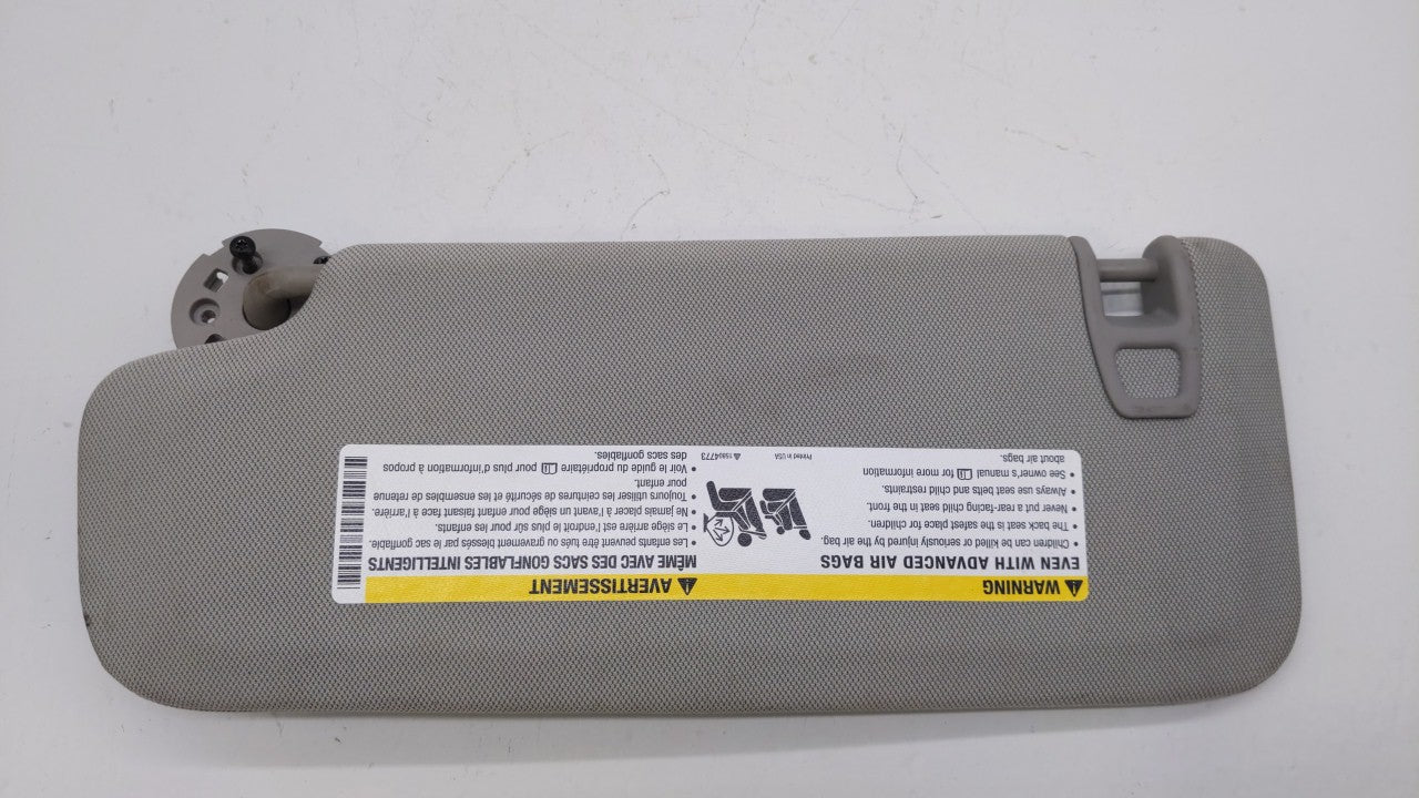 2013-2016 Chevrolet Malibu Sun Visor Shade Replacement Passenger Right Mirror Fits Fits 2013 2014 2015 2016 OEM Used Auto Pa