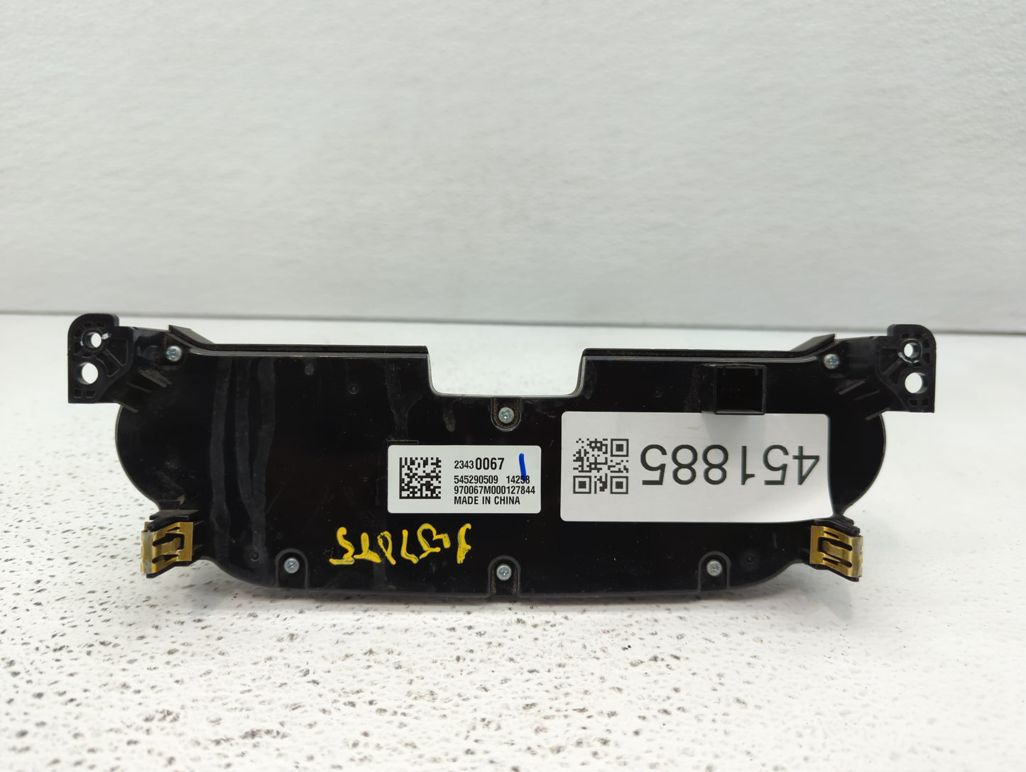 2014 Chevrolet Malibu Climate Control Module Temperature AC/Heater Replacement P/N:23430067 Fits OEM Used Auto Parts - Oemus