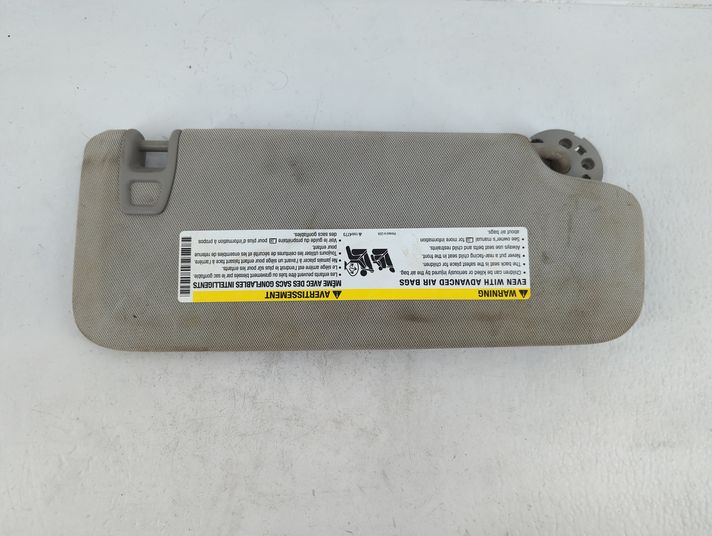 2013-2016 Chevrolet Malibu Sun Visor Shade Replacement Driver Left Mirror Fits Fits 2013 2014 2015 2016 OEM Used Auto Parts