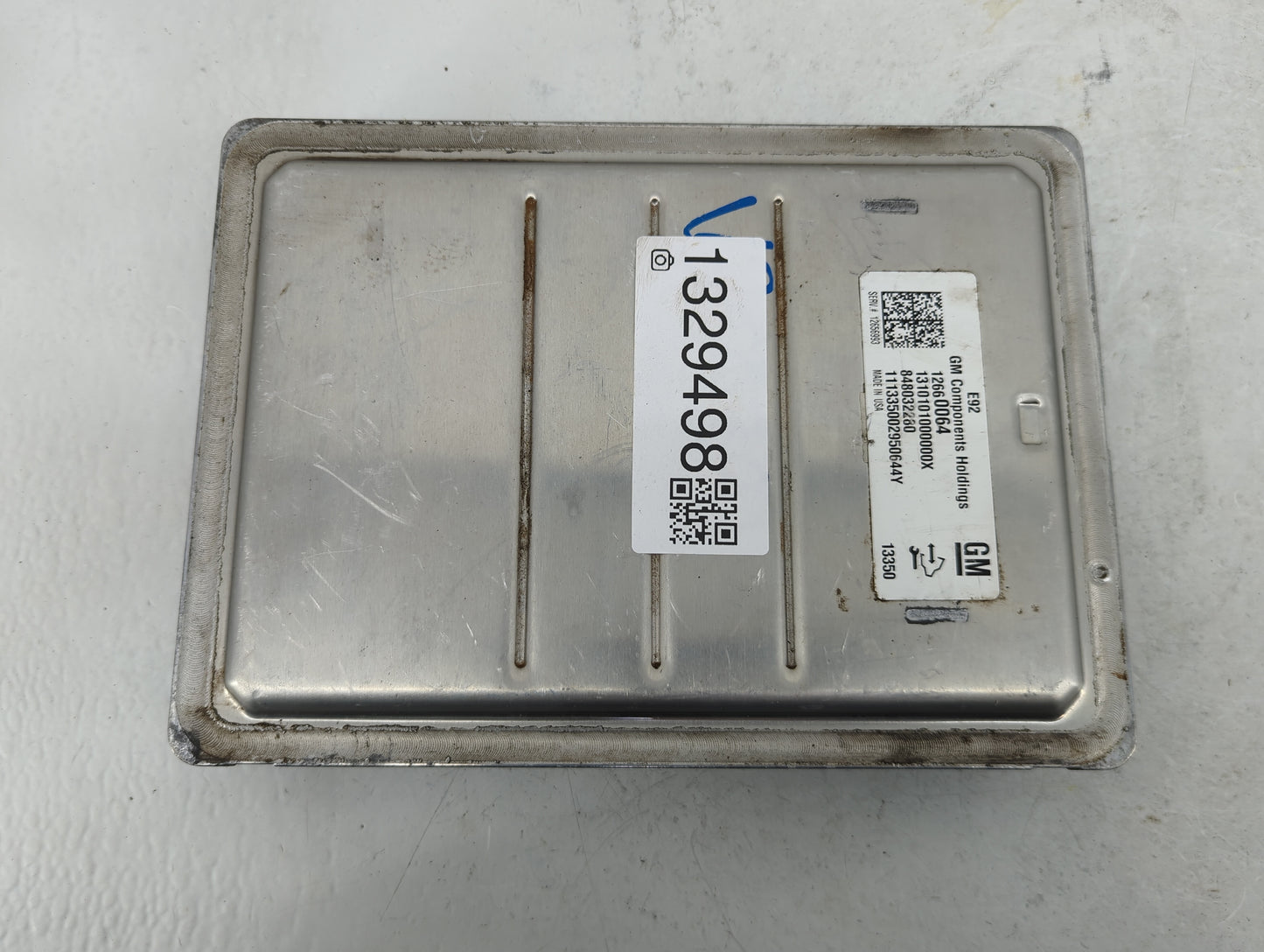 2014-2016 Chevrolet Silverado 1500 PCM Engine Control Computer ECU ECM PCU OEM P/N:848032280 12660064 Fits Fits 2014 2015 20