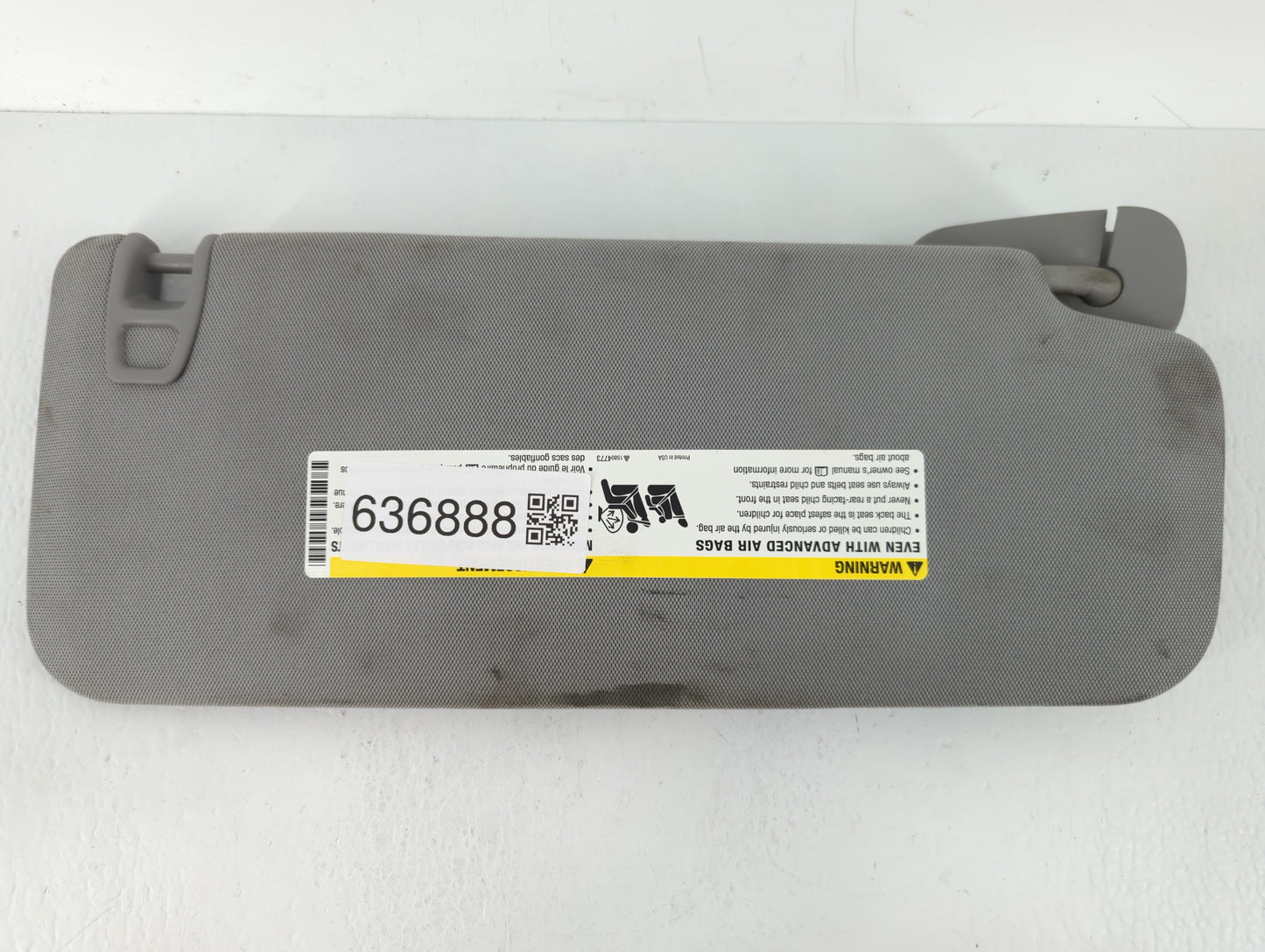 2014-2019 Chevrolet Silverado 1500 Sun Visor Shade Replacement Driver Left Mirror Fits Fits 2014 2015 2016 2017 2018 2019 OE