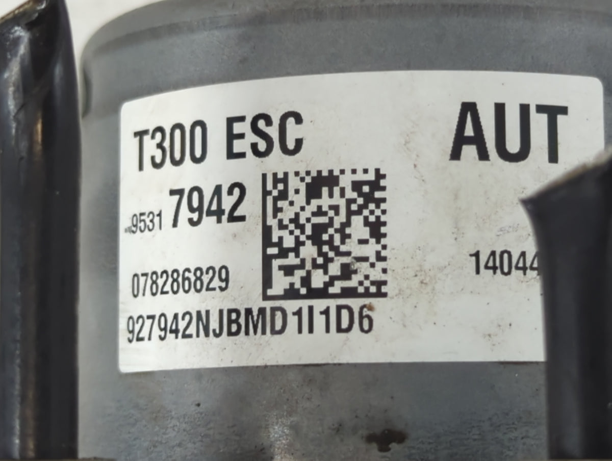 2014 Chevrolet Sonic Anti-Lock Brake ABS Pump Module Actuator OEM P/N:95317942 Fits OEM Used Auto Parts - Oemusedautoparts1.