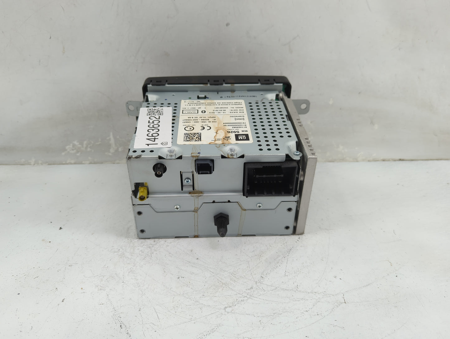 2014 Chevrolet Sonic Radio AM FM Cd Player Receiver Replacement P/N:95365926 811403062 Fits OEM Used Auto Parts - Oemusedaut